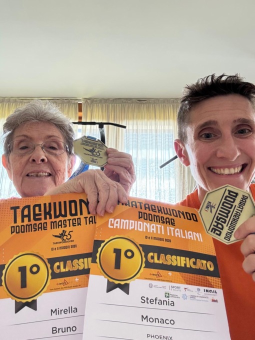 Una Festa della mamma da campionesse: nel parataekwondo oro italiano per madre e figlia