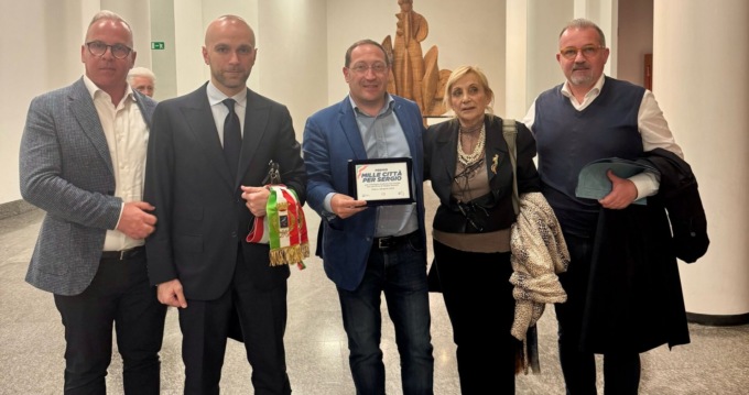 A Sergio Ramelli Brugherio dedica la scalinata del Parco Increa