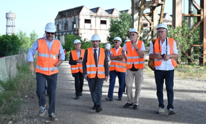 Aree ex Falk, visita al cantiere di Città della Salute e della Ricerca