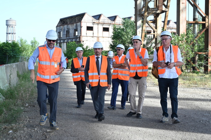 Aree ex Falck, visita al cantiere di Città della Salute e della Ricerca