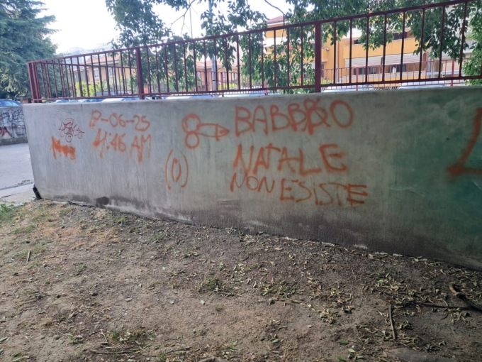 Vandalizzato il murales dedicato a Sofia Castelli