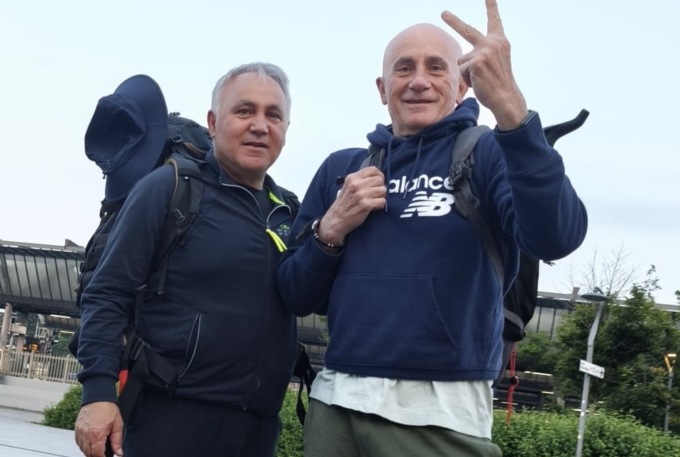 Un’amicizia lunga 30 anni e 130 chilometri: il Cammino degli Dei di Clemente Biondillo e Filippo Girolamo