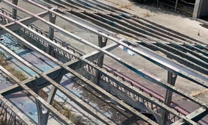 Cascina Moretti, amianto rimosso ed edificio demolito a Sant'Agata