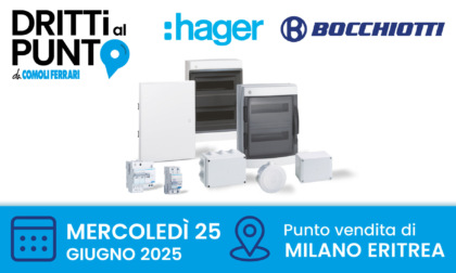 Sei un impiantista? Partecipa a “Dritti al Punto” con Hager Bocchiotti