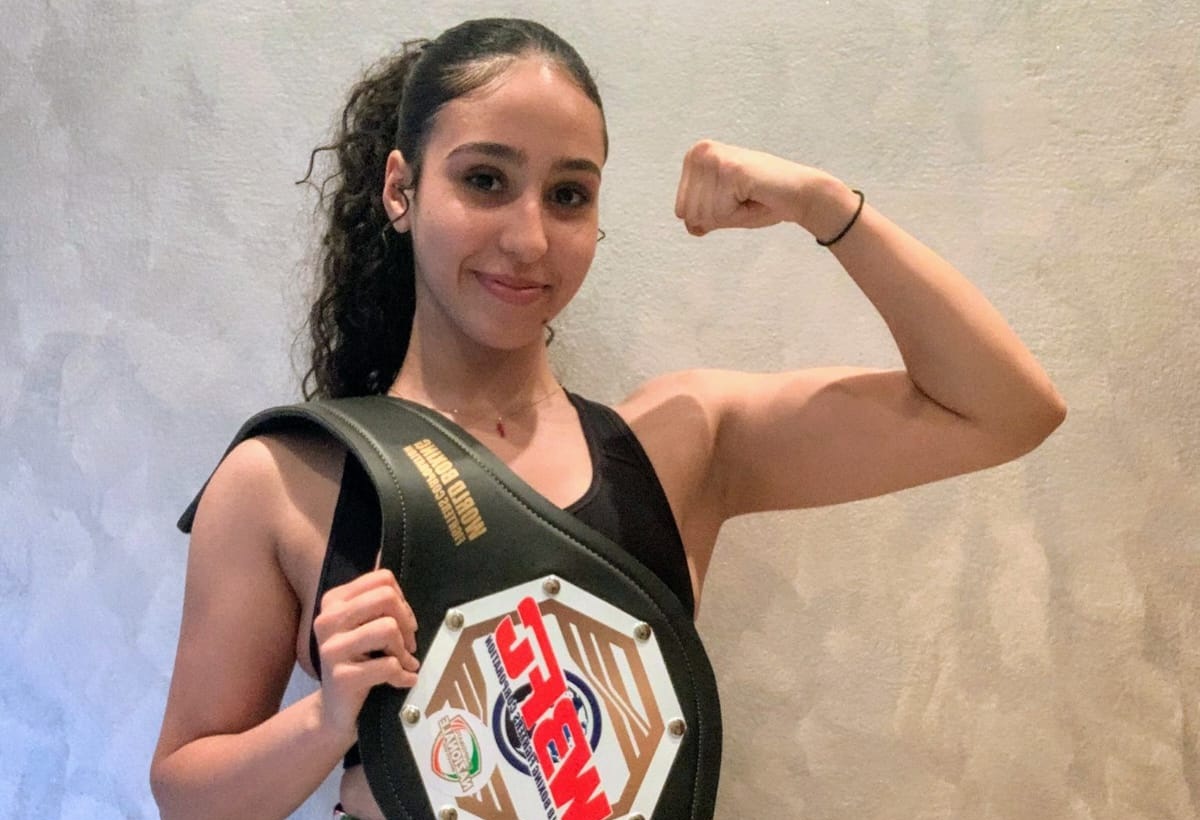 Basma è campionessa italiana Wbfc a 17 anni