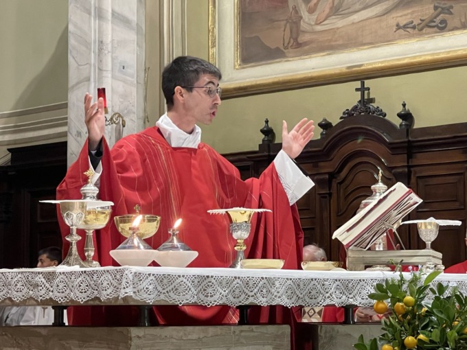 Benvenuto don Giorgio Vignati, prima Messa a Brugherio per il nuovo sacerdote