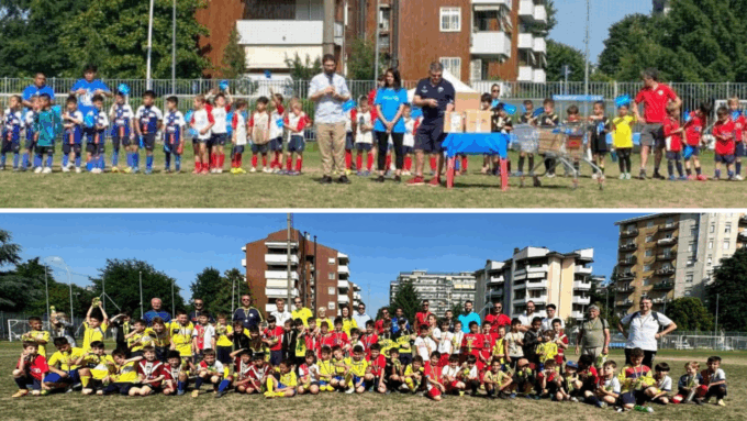 Due calci al pallone per beneficenza con la Polisportiva Maria Regina