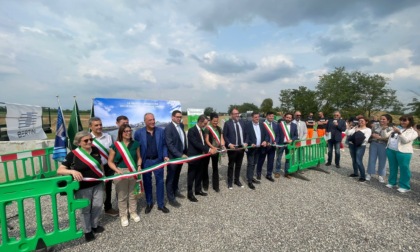 Contro le inondazioni, inaugurata a Gessate la vasca di laminazione