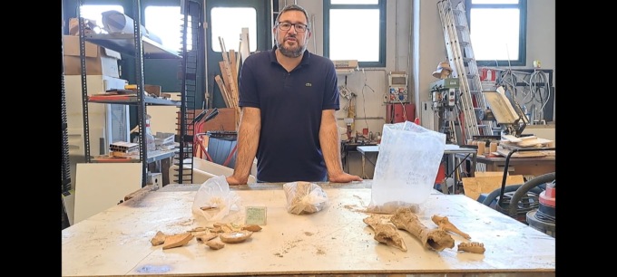 Trovata una tomba del IV secolo… nel magazzino comunale