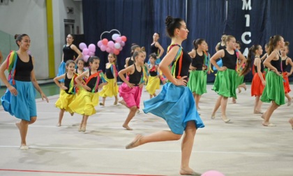 Che spettacolo il saggio di fine anno dell'Asd Ritmica Martesana a Gorgonzola