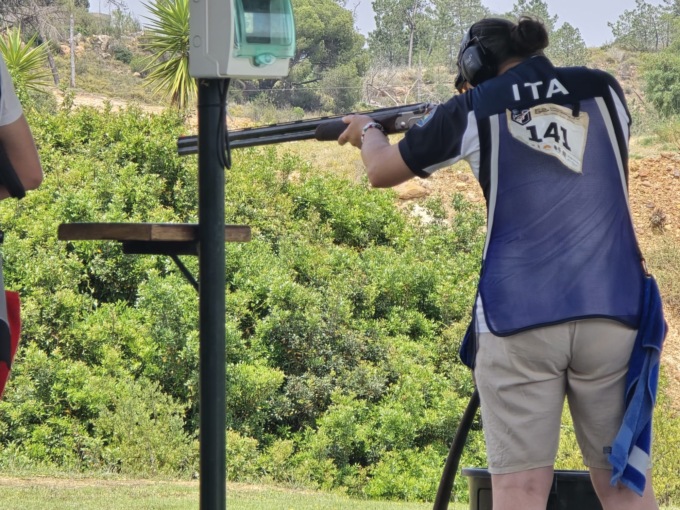 Una melzese argento europeo nel tiro al piattello