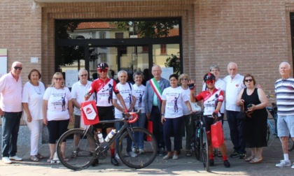 Dalle Marche al Ghisallo per lanciare un messaggio: donare gli organi salva delle vite