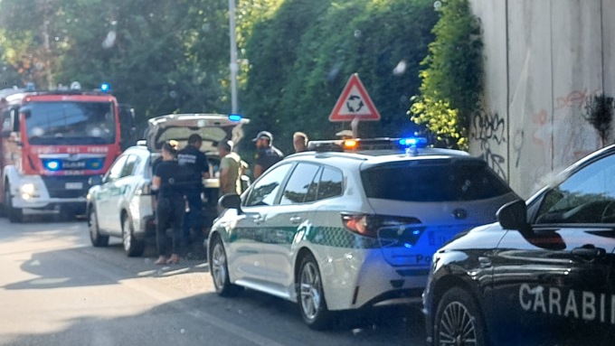 Traffico bloccato sulla Sp121 per un maxi incidente