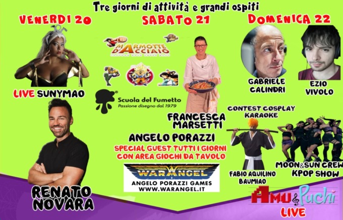 “Comics street food” a Brugherio