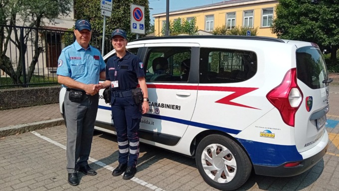 A un anno da un grave incidente la volontaria è tornata a indossare la divisa