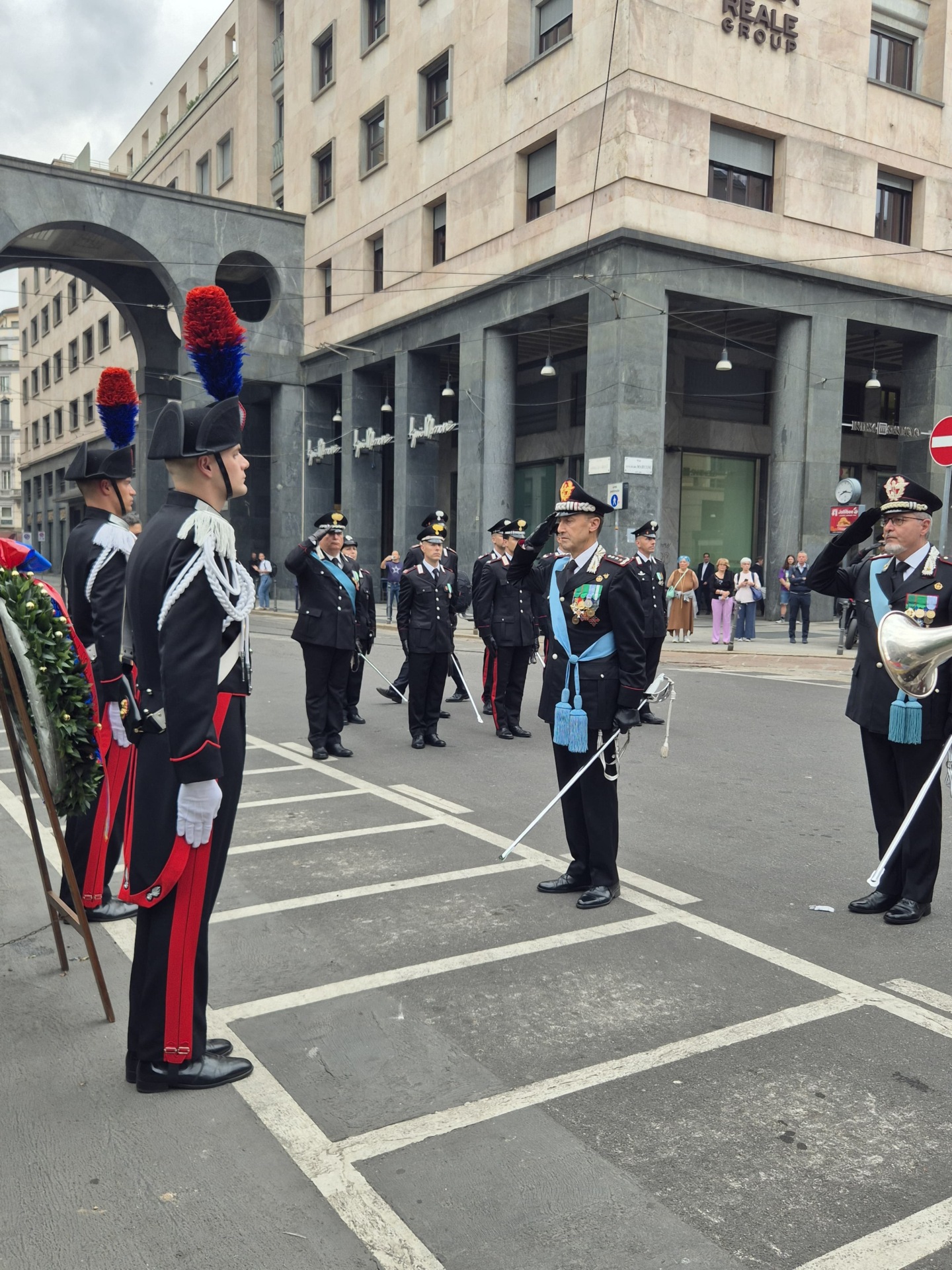 Annuale di fondazione dell'Arma dei Carabinieri, presente anche l'Adda Martesana