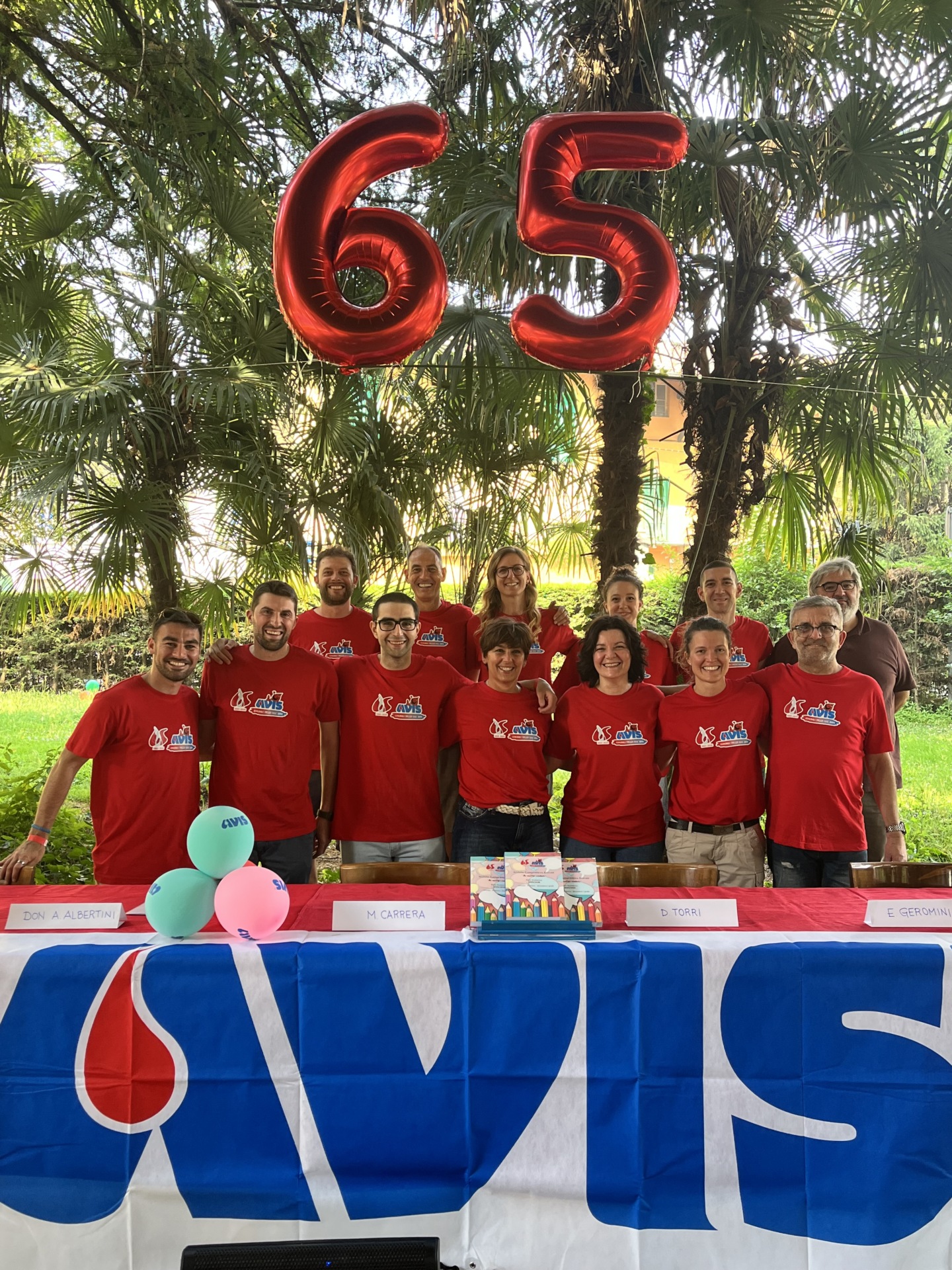 giornata avis 65 anni trezzo sull'adda