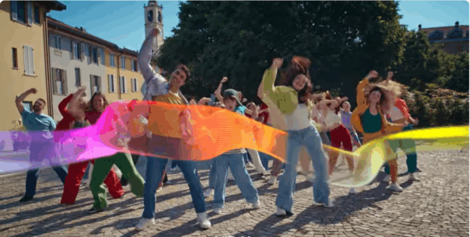 Il centro di Vimodrone diventa il set di una pubblicità nazionale