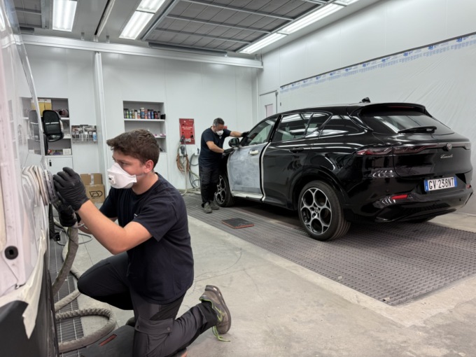 La carrozzeria di VBD Car Milano: precisione tedesca e creatività italiana
