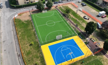 È pronta ad aprire al pubblico l'area sportiva di via Frescobaldi a Gorgonzola