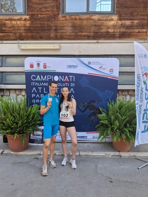 Campionati Italiani Fispes i medagliati Giorgia e Marco