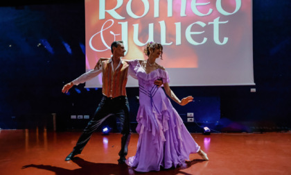 Due ballerini di Segrate all'evento per i 50 anni di Capo Verde