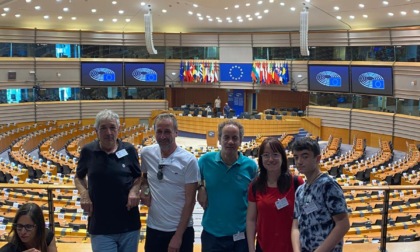 Delegazione comunale di Cassano d'Adda in visita al Parlamento europeo