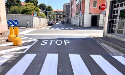 È stato introdotto un "doppio stop" tra via Roma e via Restelli a Gorgonzola
