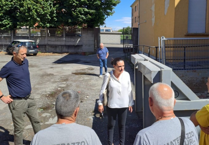 Avanzano i lavori di riqualificazione dell’ex-scuola di Sant’Agata per la nuova Caserma della Guardia di Finanza