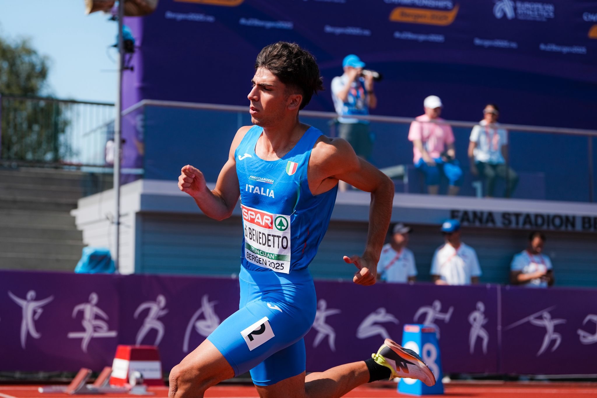 Matteo Di Benedetto sui 400m