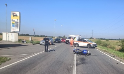 Scontro sulla Provinciale, grave un 18enne motociclista di Cassina de' Pecchi