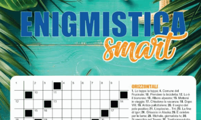Enigmistica smart, da oggi in regalo con i nostri giornali