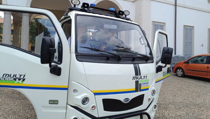 Un nuovo mezzo per la Protezione civile di Cernusco sul Naviglio