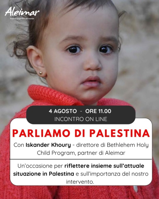 Dalla Palestina per raccontare storie, esperienze e testimonianze dalle zone di guerra