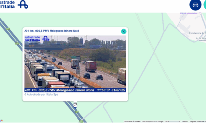 Gravissimo incidente sull'A1: traffico bloccato, coinvolto un mezzo pesante