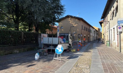 Restyling del centro storico, in corso i lavori