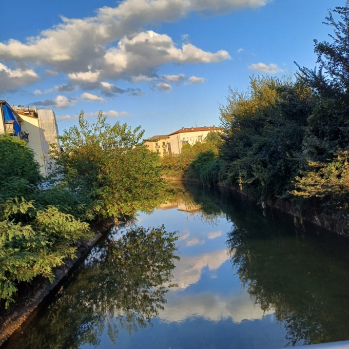 Asciutta totale del Naviglio Martesana per lavori alle sponde