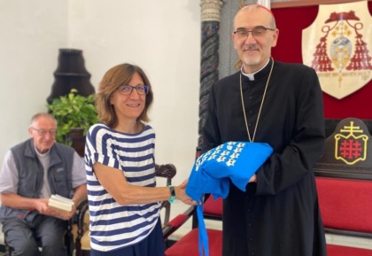 L’appello dei sindaci contro la guerra a Gaza consegnata a monsignor Pizzaballa