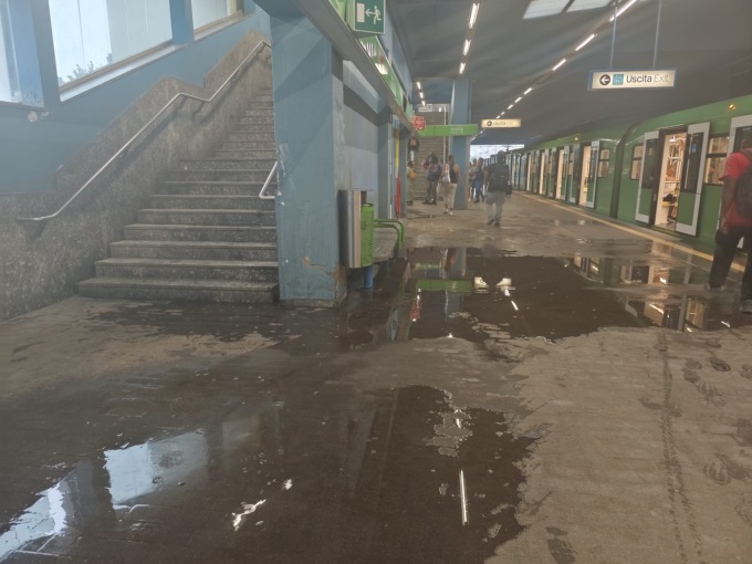 A Gessate piove (ancora) dentro la stazione M2
