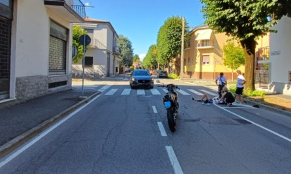 Scontro tra auto e moto: 14enne finisce in Pronto soccorso