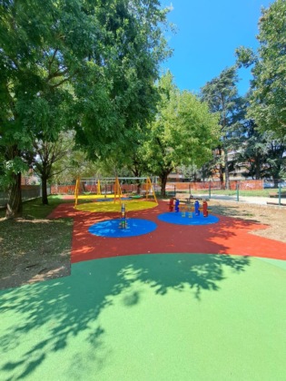 L’area bimbi del Parco di Limito riapre i battenti con una merenda in compagnia