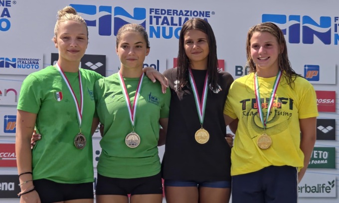 Francesca Alloni è oro nel sincro da tre metri ai Campionati italiani