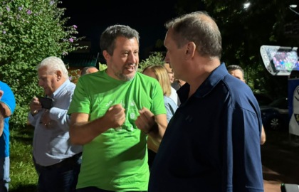 Salvini a Brugherio: “M5 o M4? Io ascolto i territori, decidano Sala e Fontana”