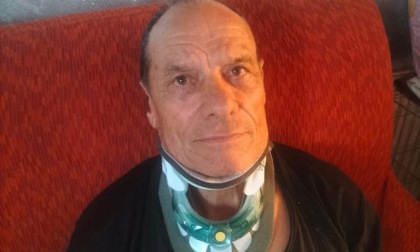 Brutta caduta durante una gara di ciclismo per l'ex comandante della Polizia Locale