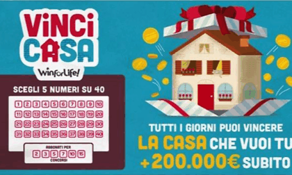 Gioca pochi euro al bar e vince… una casa da mezzo milione