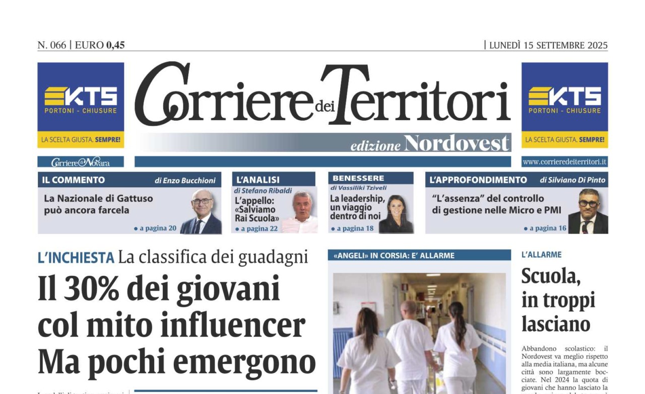Questa settimana il Corriere dei Territori approfondisce il mondo degli influencer