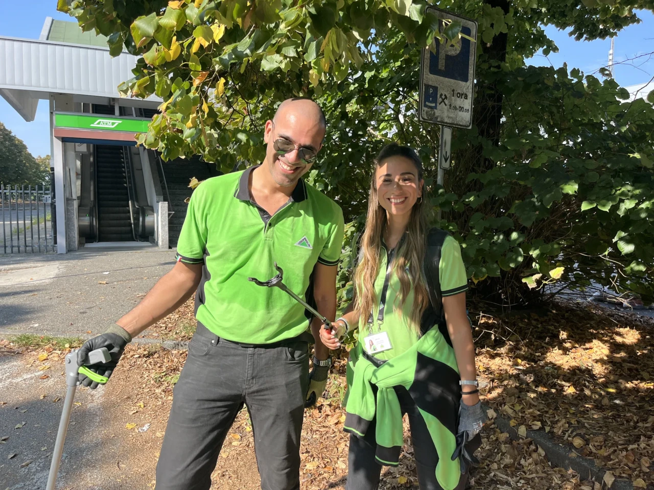 A Gessate raccolti 370 chilogrammi di rifiuti attorno alla stazione nell’ambito del World Clean Up Day
