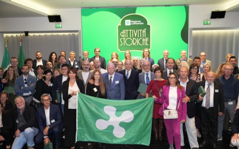 Consegnate le targhe di Attività storiche della Lombardia
