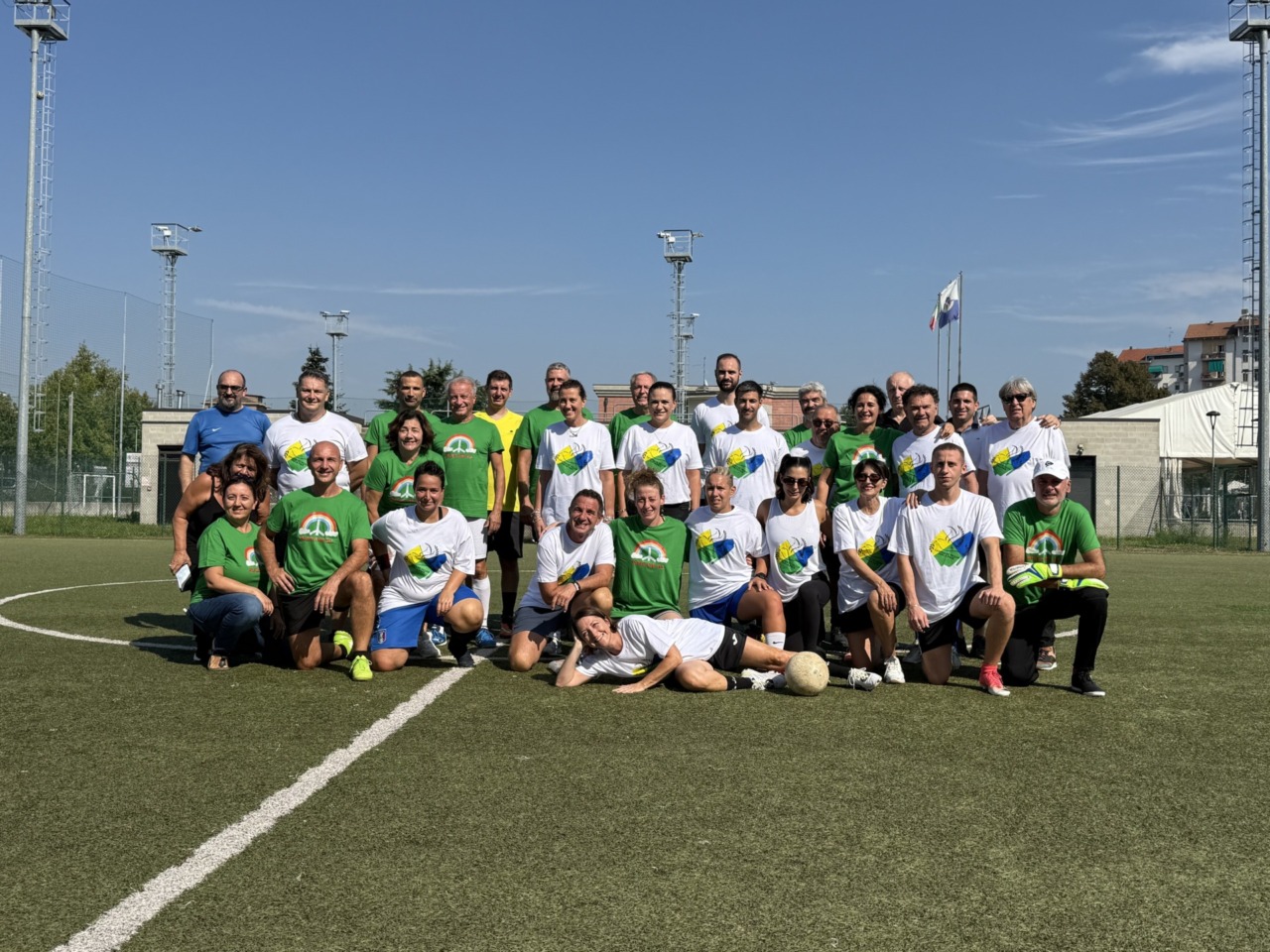 A Cassina de’ Pecchi una partita di calcio tra maggioranza e minoranza per la pace