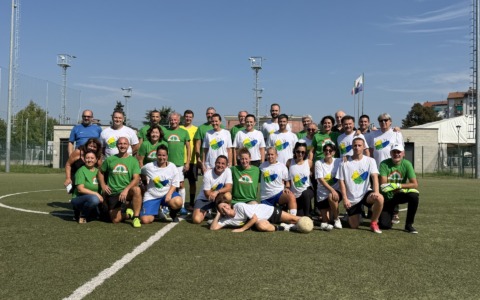 A Cassina de’ Pecchi una partita di calcio tra maggioranza e minoranza per la pace